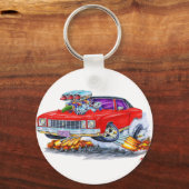 1972モンテカルロレッドカー キーホルダー (正面)