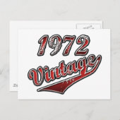 1972ヴィンテージ ポストカード (正面/裏面)