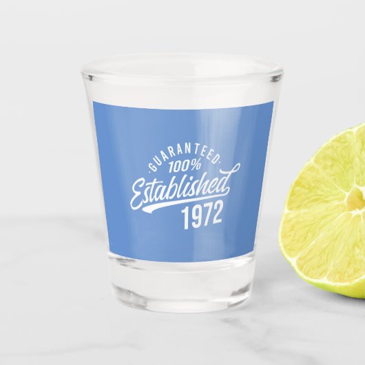 1972年おもしろい諺男女 ショットグラス (正面)