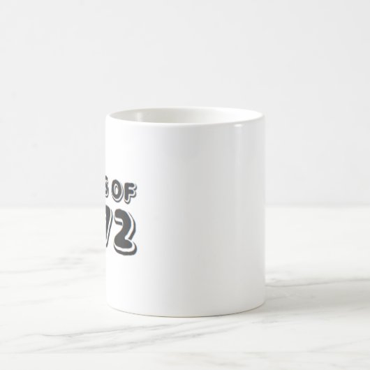 1972年のコーヒーマグ類 コーヒーマグカップ (中央)