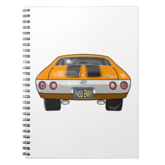 1972年のシボレーChevelle ノートブック