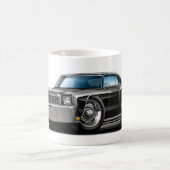 1972年のモンテカルロの黒い車 コーヒーマグカップ (中央)