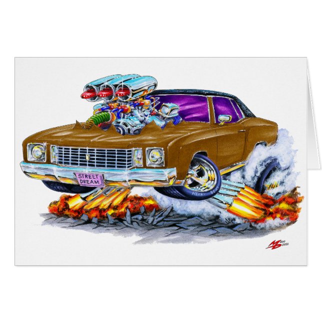 1972年のモンテカルロブラウン車 (正面横)