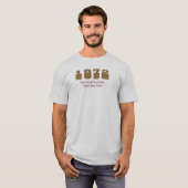 1972年の年間トップソング Tシャツ (正面フル)