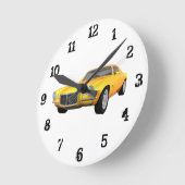 1972年のCamaro: 柱時計 ラウンド壁時計 (傾斜)