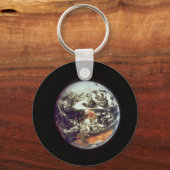 1972年アポロ17号から見た地球、NASAの好意 キーホルダー (正面)