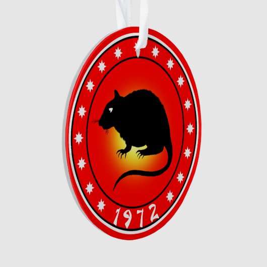 1972年ラット オーナメント (正面)