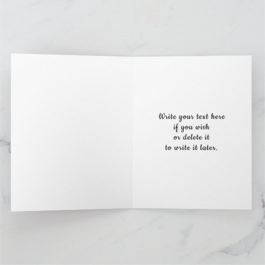 1972年ヴィンテージ カード (内部)