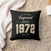 1972年以来の伝説の誕生日ギフト クッション (ブランケット)