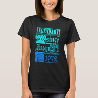 1972年以来50誕生日伝説的な威厳があるヴィンテージ Tシャツ
