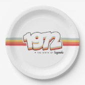 1972年伝説の誕生 ペーパープレート (正面)