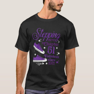 1972年創始以来の51章へのステップイン Tシャツ