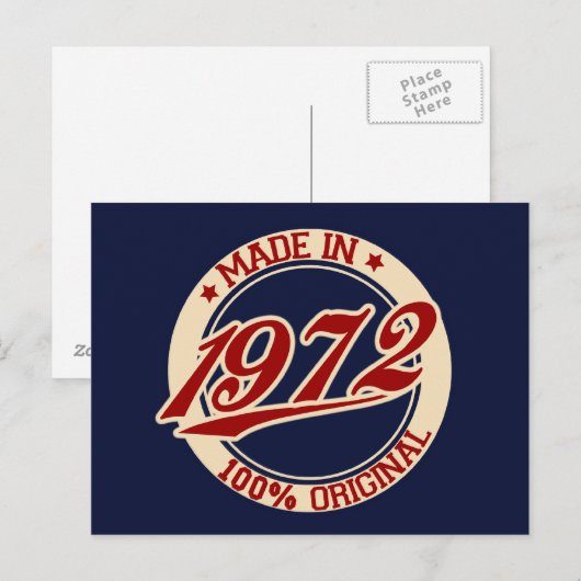 1972年製 ポストカード (正面/裏面)
