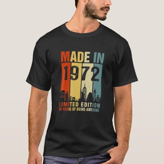 1972年限定ヴィンテージ50年前 Tシャツ (正面)