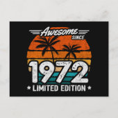 1972年限定復刻エディション・レトロ・アンビリーバブル 1972年から ポストカード (正面)