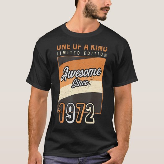 1972年限定編集素晴らし以来の種類の1つ Tシャツ (正面)