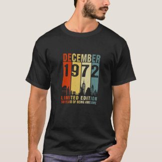 1972年12月限定版50年Aw Tシャツ