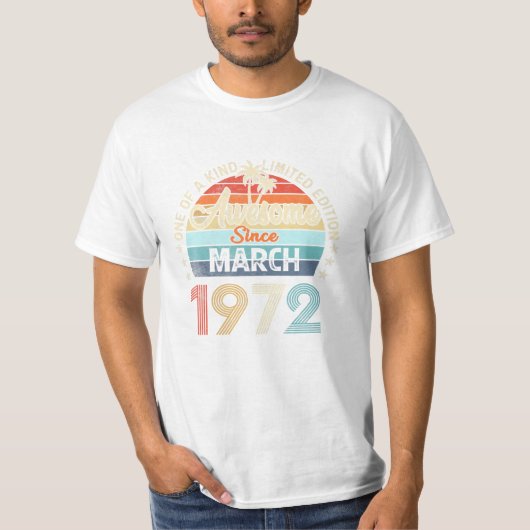 1972年3月ヴィンテージ以降 Tシャツ (正面)