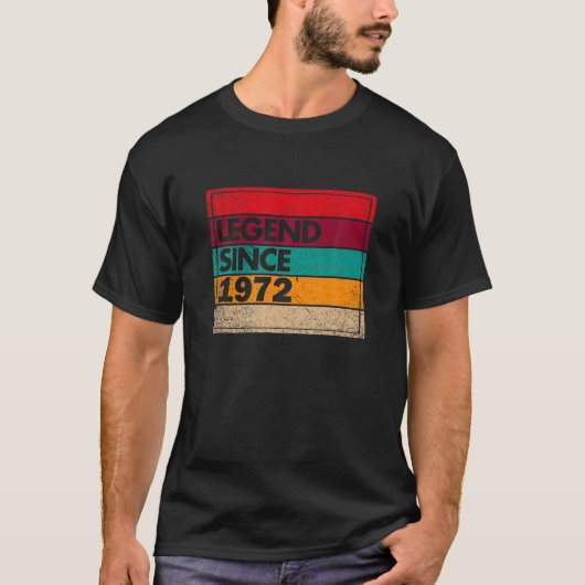 1972年50誕生日以来50歳の叙事詩 Tシャツ (正面)