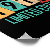 1972年50誕生日素晴らしの50歳 ポスター (角)