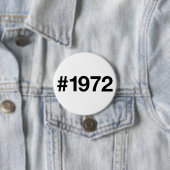 1972年 53周年 誕生日 おめでとう 缶バッジ (インサイチュ)