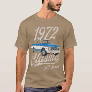 1972年 72年 C10 トラック ガール Tシャツ