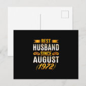 1972最高の年から48威厳がある年までおもしろいの女性夫 案内ポストカード (正面/裏面)