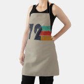 1972生まれ年のヴィンテージ誕生日ギフト エプロン (インサイチュ)