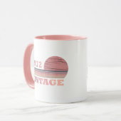 1972生まれ年のヴィンテージ誕生日ギフト マグカップ (正面左)