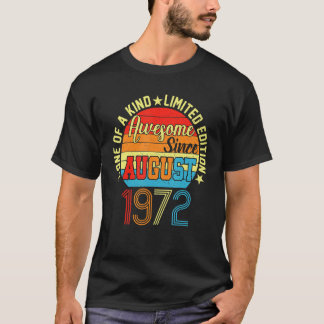 1972素晴らし年9月以来50歳50番目のBir Tシャツ