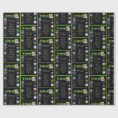 1972誕生日年トリビア ラッピングペーパー (フラット)