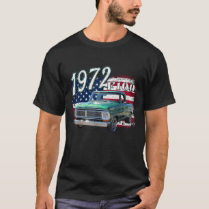 1972 72 F100トラック第4位アメリカ合衆国 Tシャツ