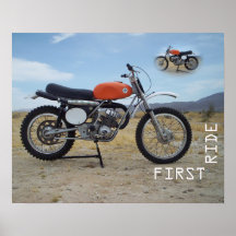 1972 AJS Stormer 410ポスター