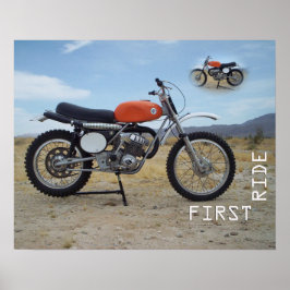 1972 AJS Stormer 410ポスター ポスター