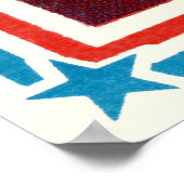 1972 Nixon Presidential Campaign ポスター (角)