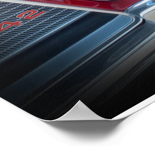 1972 Oldsmobile 442 ポスター (角)