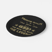 1973おもしろい年誕生日人伝説 ペーパープレート (アングル)