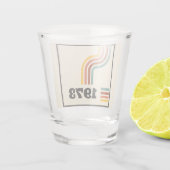 1973レトロヴィンテージポスター誕生日または懇親会 ショットグラス (裏面)