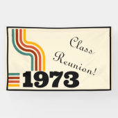 1973レトロヴィンテージポスター誕生日または懇親会 横断幕 (横)
