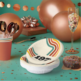 1973レトロヴィンテージポスター50誕生日 ペーパーボウル