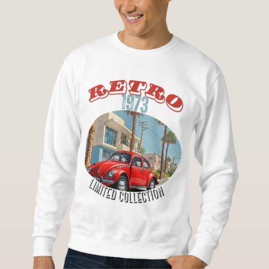 1973レトロ-レトロリバイバル(限定品) スウェットシャツ (正面)