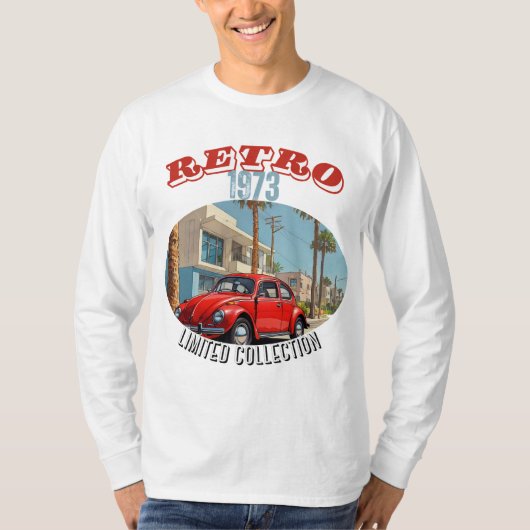 1973レトロ-レトロリバイバル(限定品) Tシャツ (正面)