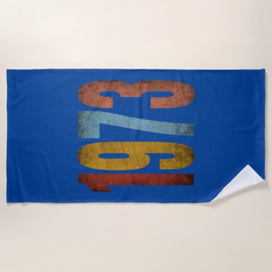 1973ヴィンテージ ビーチタオル (正面)