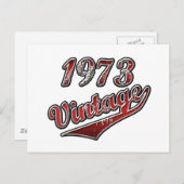 1973ヴィンテージ ポストカード (正面/裏面)