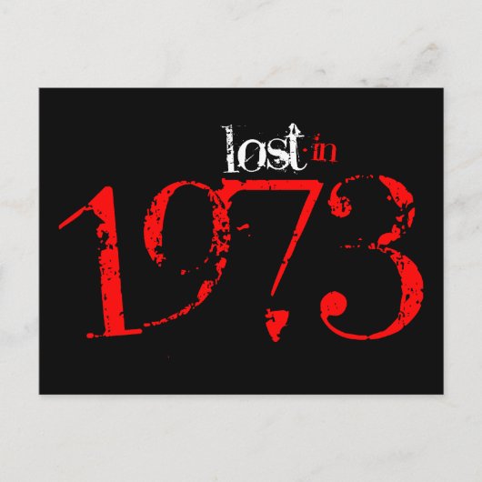 1973失った年 ポストカード (正面)