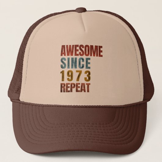 1973年からスゴイを貫く キャップ (正面)