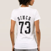 1973年から一緒 Tシャツ (裏面)