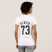 1973年から一緒 Tシャツ (裏面フル)