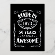 1973年に制作された素晴らしい50年を経て2023年の誕生日おめでとう