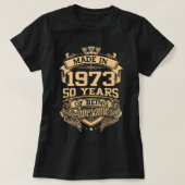 1973年に50番目の生素晴らし児として作られる Tシャツ (デザイン正面)